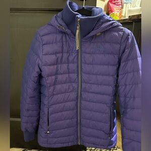 The North Face Womens Purple Puffer Jacket